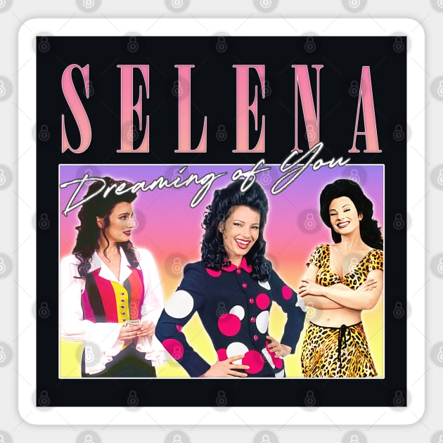 Selena - 90s Style Meme Aesthetic Magnet by DankFutura